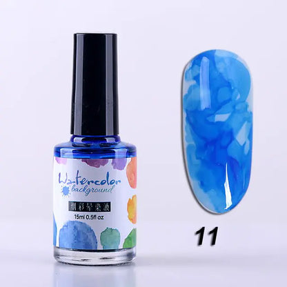 Watercolor Nail Ink