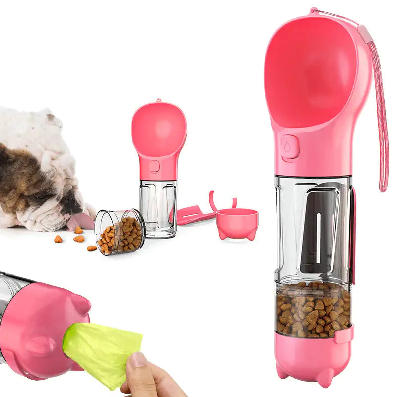 3 in 1 Dog Water Bottle