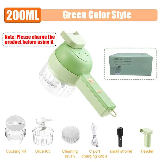 Multifunctional Electric Vegetable Cutter